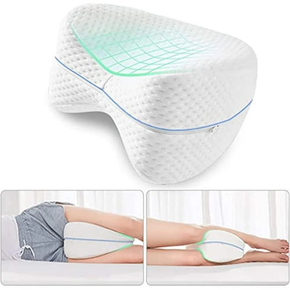 Almohada de espuma viscoelástica para piernas que alivia el dolor de piernas
