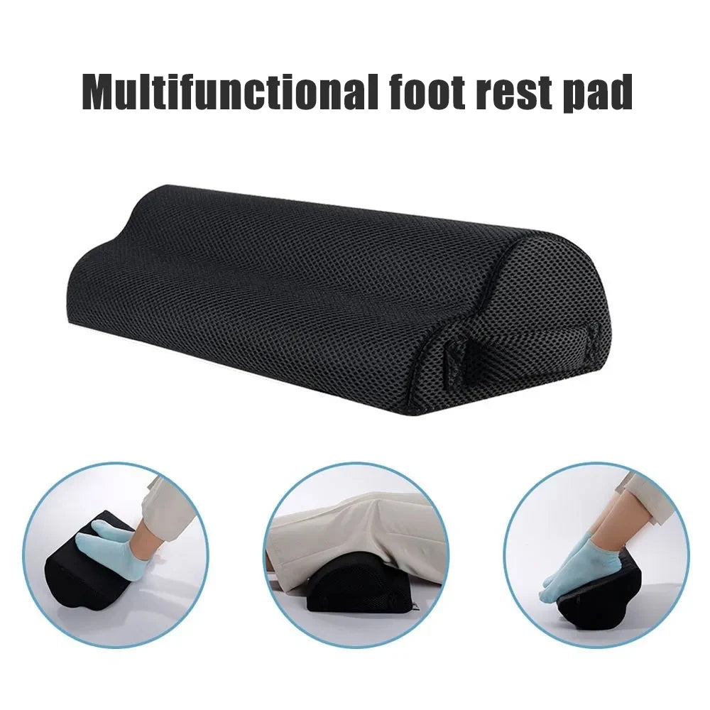 Repose-pieds en mousse à mémoire de forme pour le confort du bureau