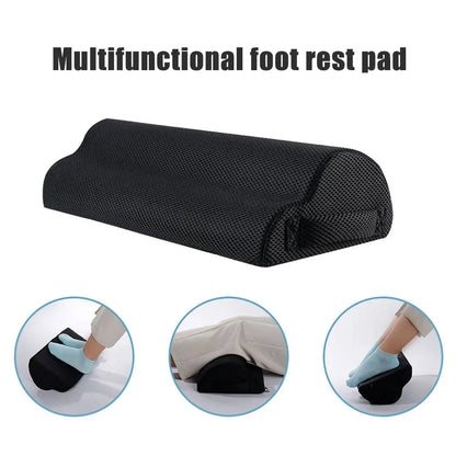 Repose-pieds en mousse à mémoire de forme pour le confort du bureau
