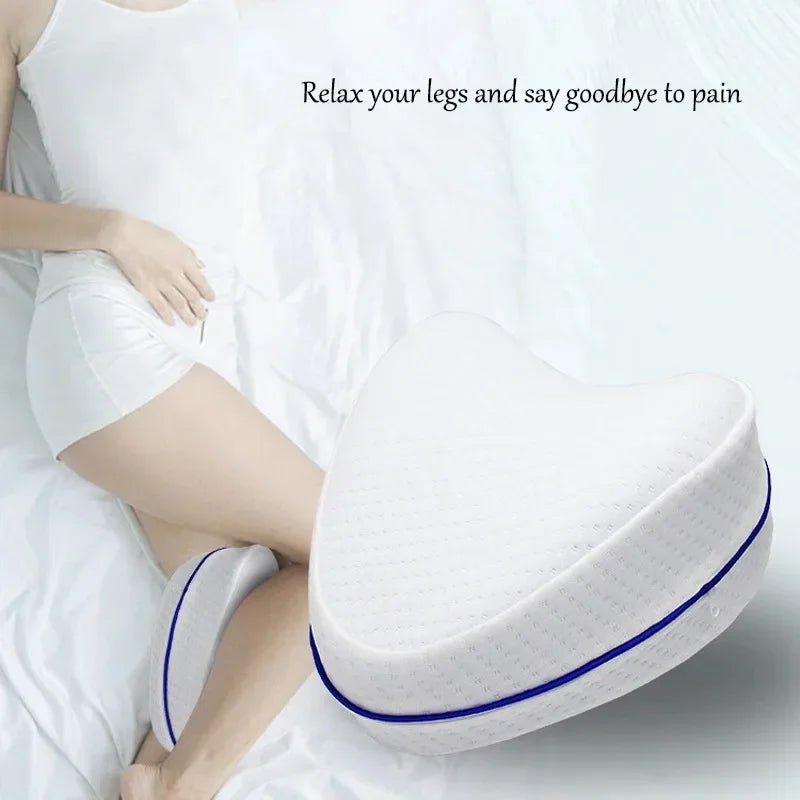 Almohada de espuma viscoelástica para piernas que alivia el dolor de piernas