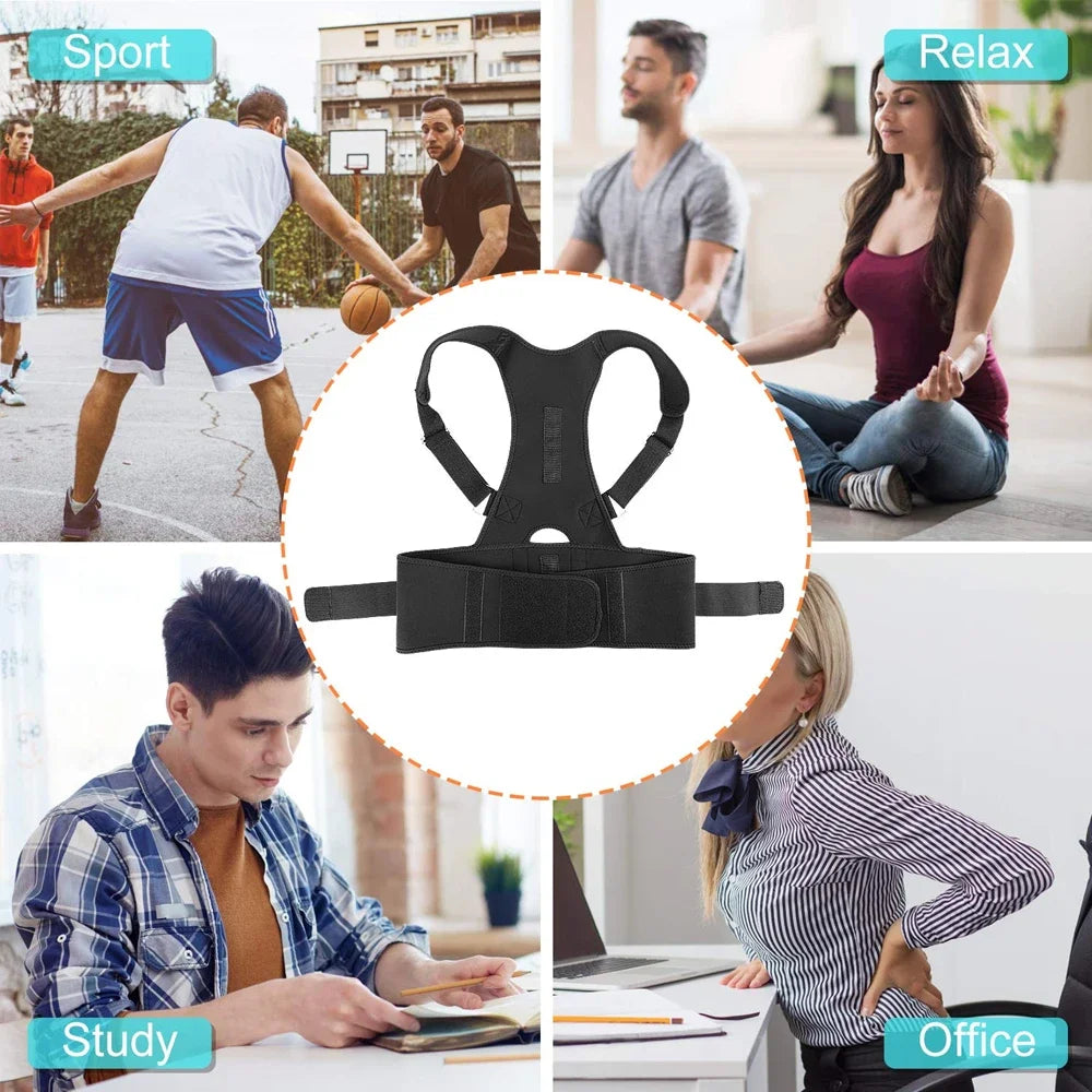 Correcteur de posture pour les douleurs aux épaules et au dos