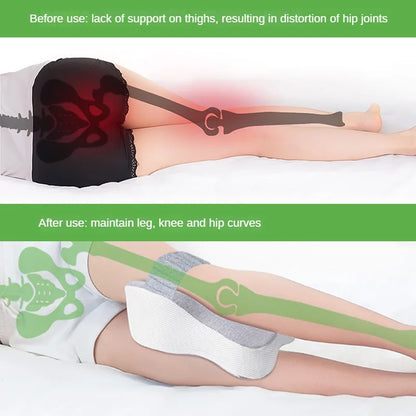 Leg Support Pillow for Comfortable Side Sleep
