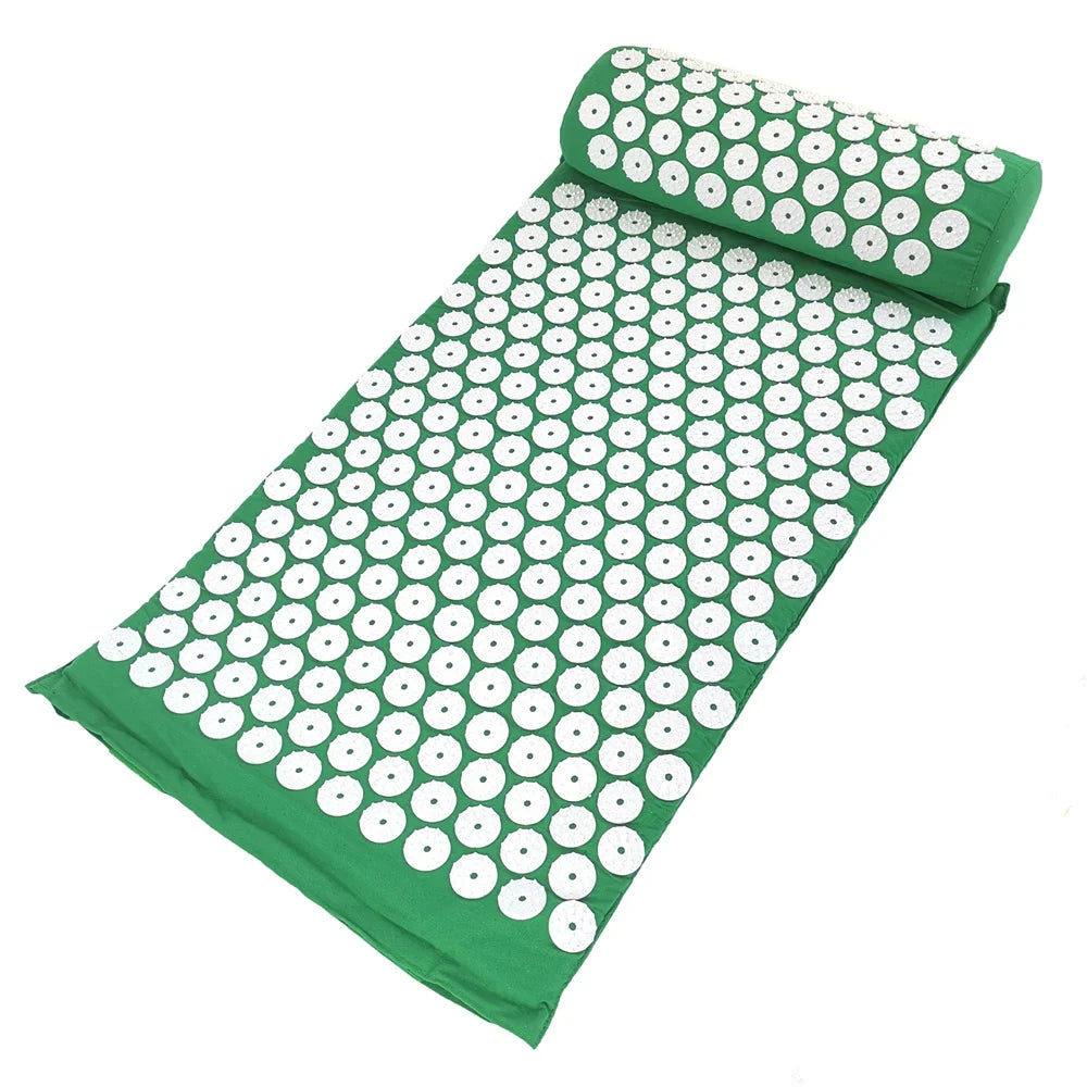 Acupressure Mat and Pillow Set for Relaxation