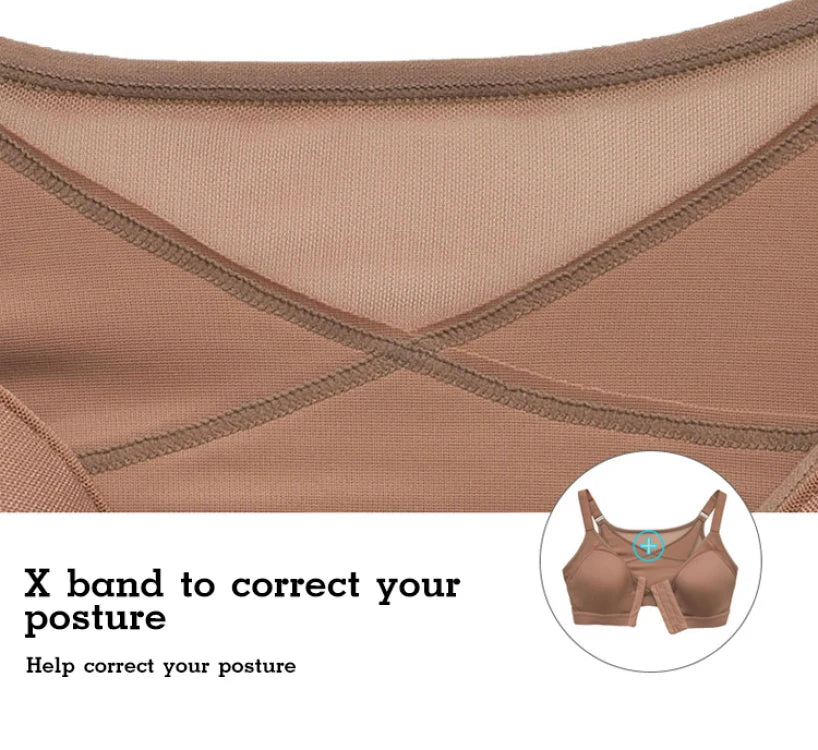 Wire-Free Sports Bra for Lift and Comfort