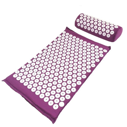 Acupressure Mat and Pillow Set for Relaxation