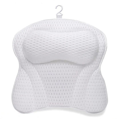 Luxury Bath Pillow Supports Neck and Back