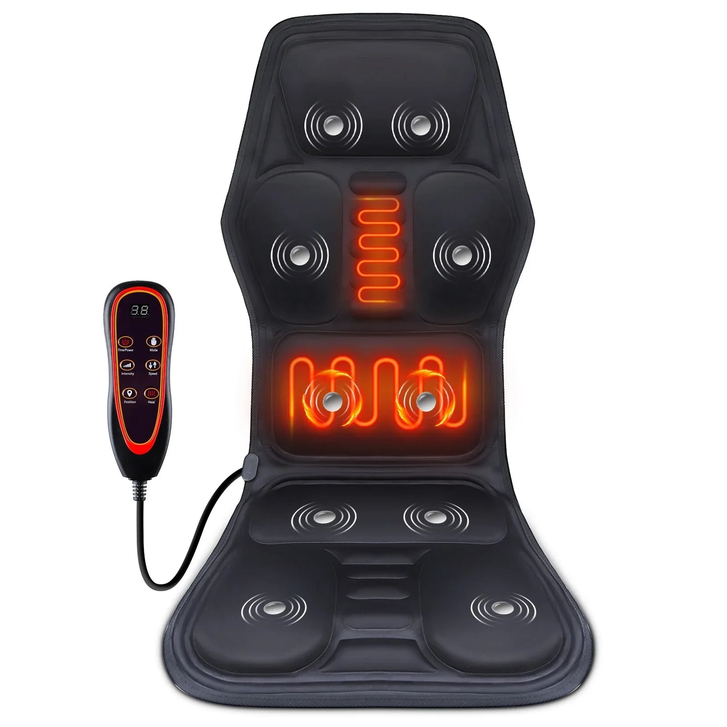 Cojín de masaje eléctrico para alivio completo del cuerpo