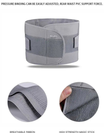 Cinturón de entrenamiento de cintura transpirable para soporte del torso