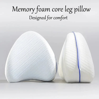 Almohada de espuma viscoelástica para piernas que alivia el dolor de piernas