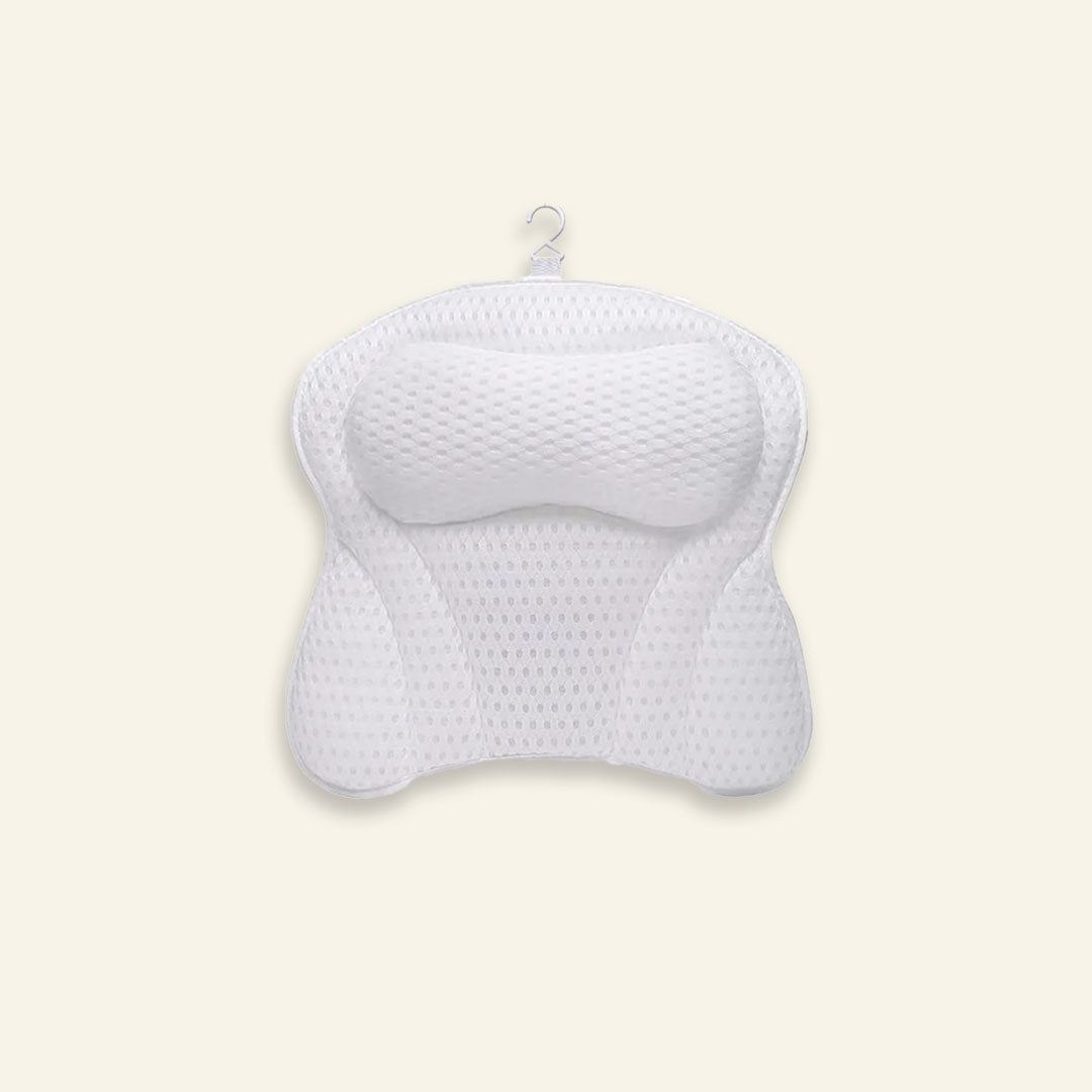 Luxury Bath Pillow Supports Neck and Back