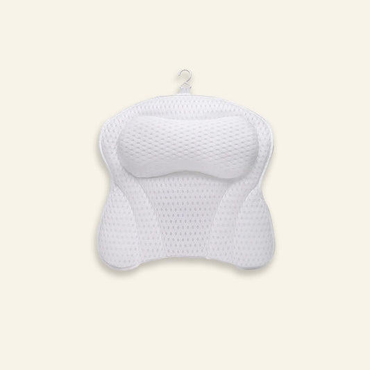 Luxury Bath Pillow Supports Neck and Back